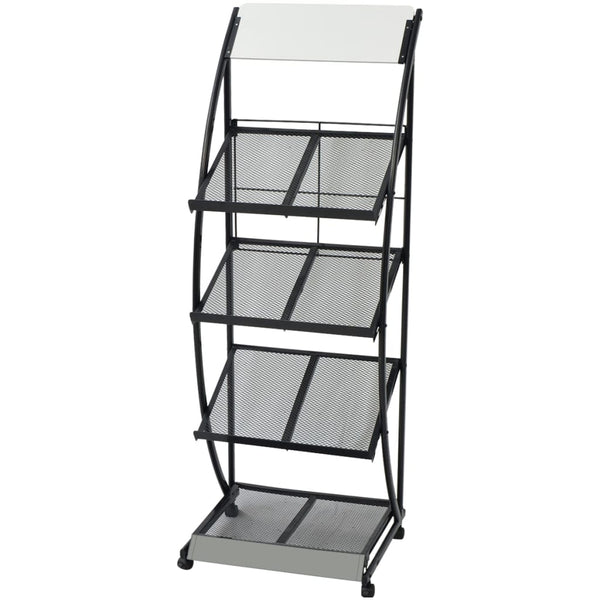  Magazine Rack  Black and White A4