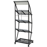 Magazine Rack  Black and White A4