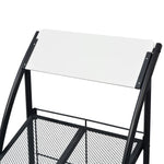 Magazine Rack  Black and White A4