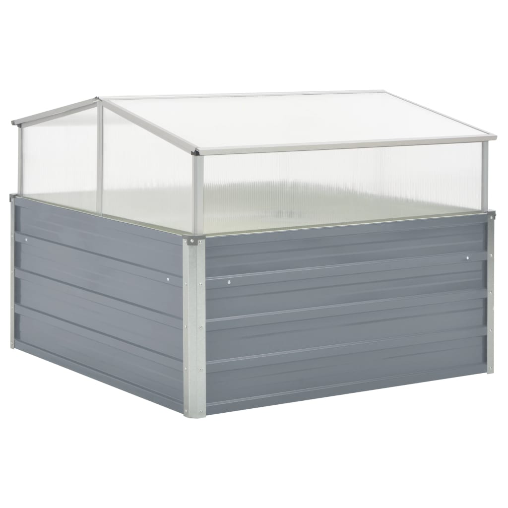 Greenhouse  Galvanised Steel Grey