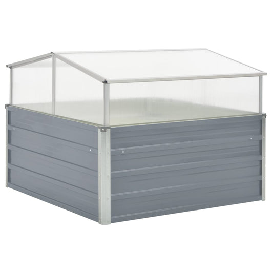 Greenhouse  Galvanised Steel Grey