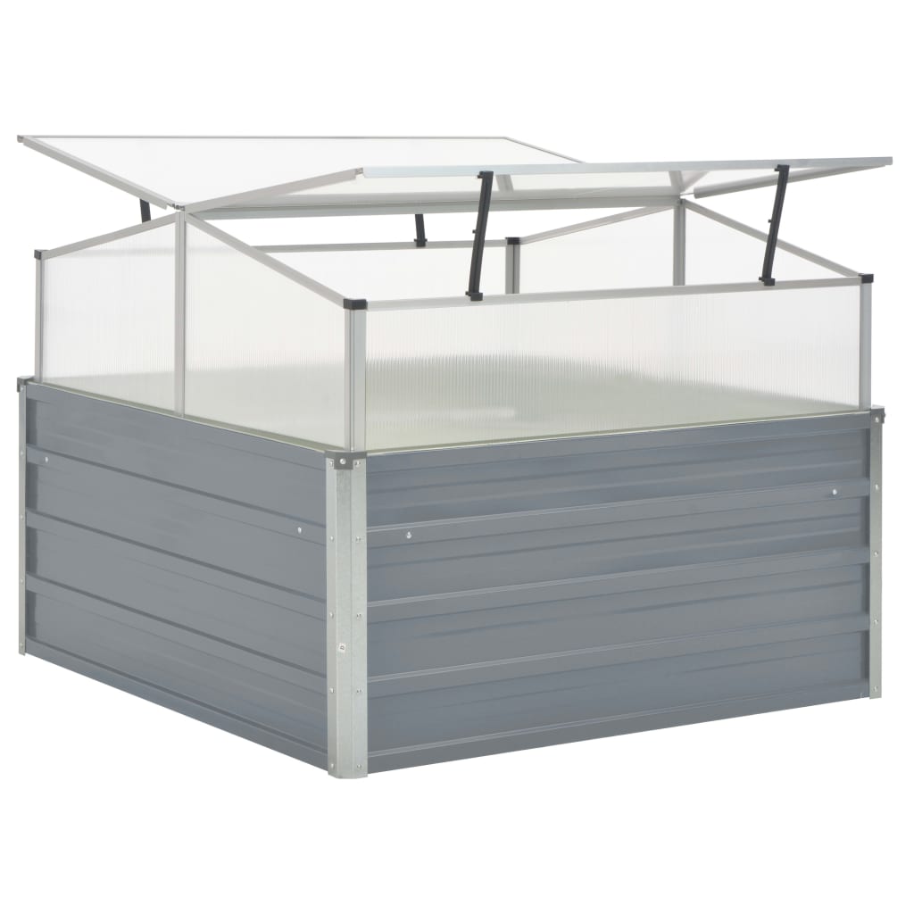 Greenhouse  Galvanised Steel Grey