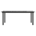 Garden Table Aluminium and Glass