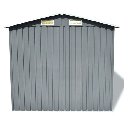Garden Storage Shed Grey-Metal