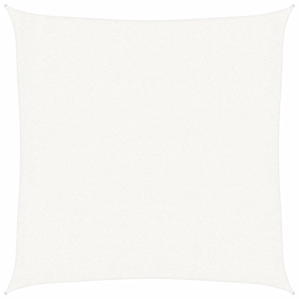 Sunshade Sail HDPE Square 2x2 m White