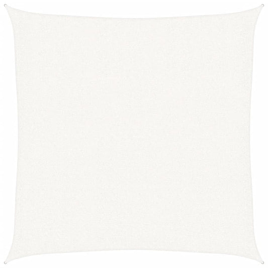 Sunshade Sail HDPE Square 2x2 m White