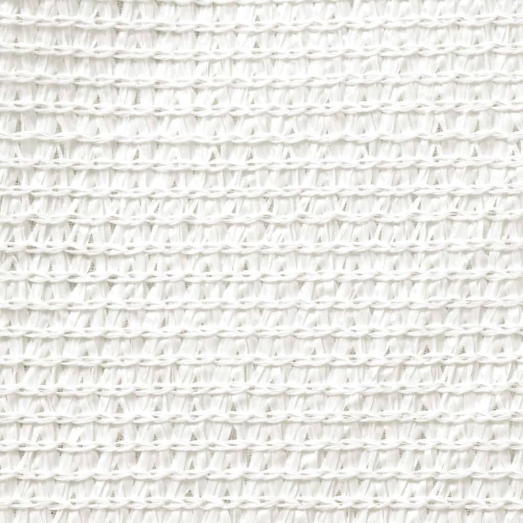Sunshade Sail HDPE Rectangular White