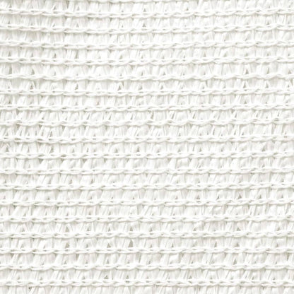 Sunshade Sail HDPE Rectangular White