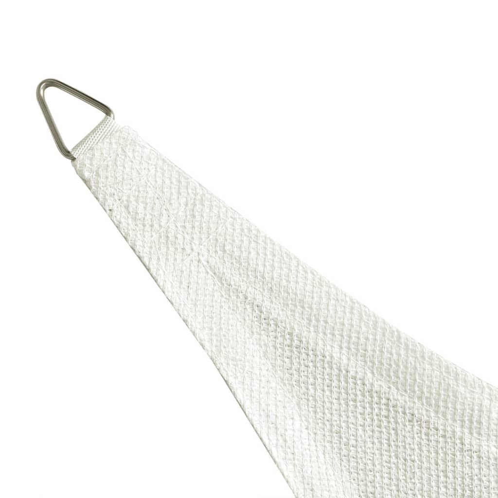 Sunshade Sail HDPE Rectangular White