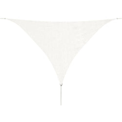 Sunshade Sail HDPE Triangular  White