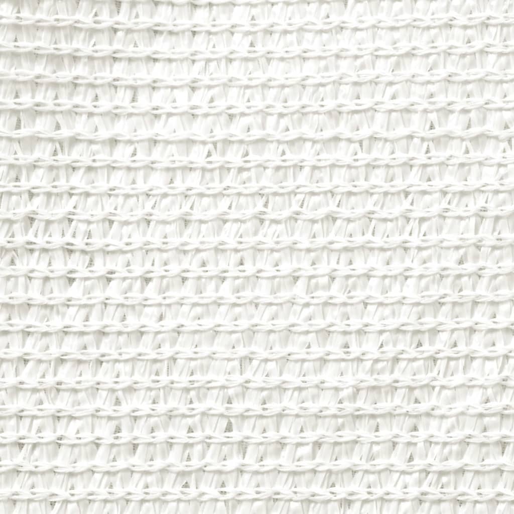 Sunshade Sail HDPE Triangular  White