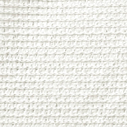 Sunshade Sail HDPE Triangular  White