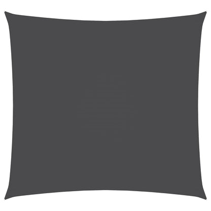 Sunshade Sail Oxford Fabric Square Anthracite - 2×2m