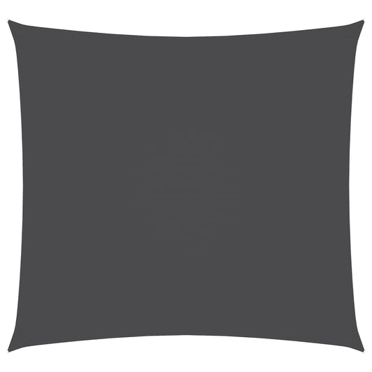 Sunshade Sail Oxford Fabric Square Anthracite - 2×2m
