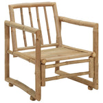 Bamboo Garden Chairs Set 2 Cushions Pillows | HomeAndLiving