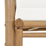 Bamboo Garden Chairs Set 2 Cushions Pillows | HomeAndLiving