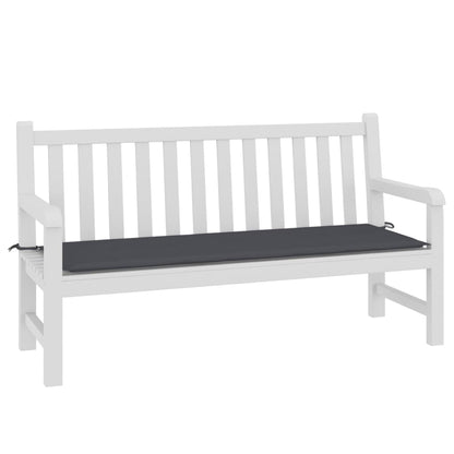 Garden Bench Cushion Anthracite 150x50x3 cm