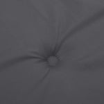 Garden Bench Cushion Anthracite 150x50x3 cm