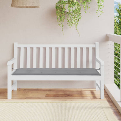 Garden Bench Cushion Grey