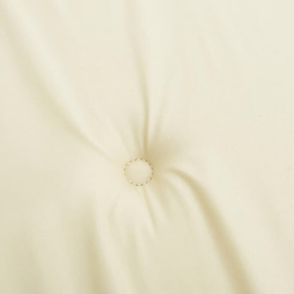 Garden Bench Cushion Cream 120x50x3 cm