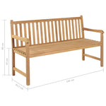 Garden Bench 150 cm Teak