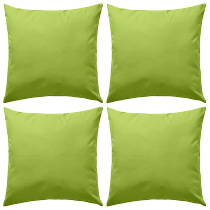 Outdoor Pillows 4 pcs (Apple Green)