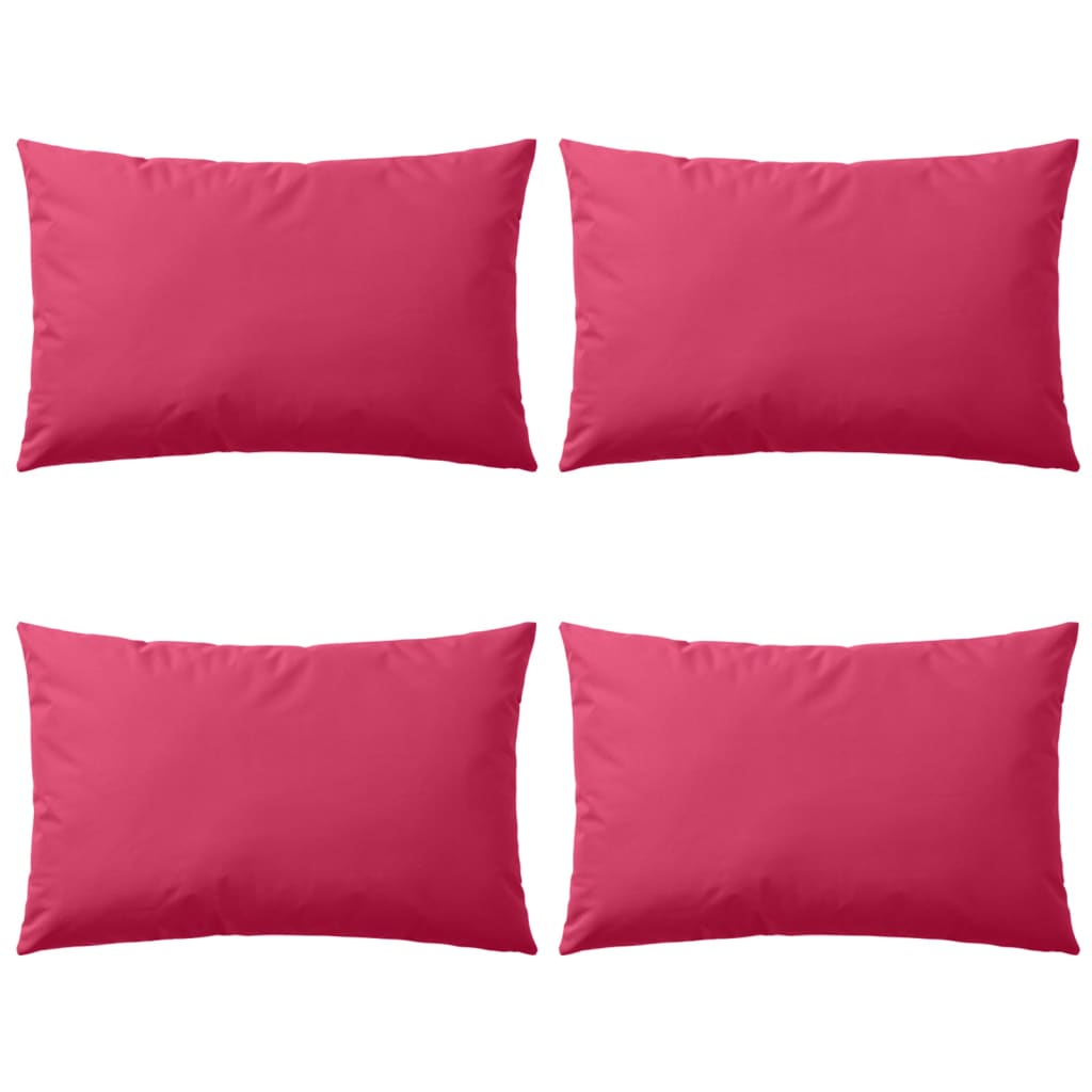Outdoor Pillows 4 pcs (Pink)