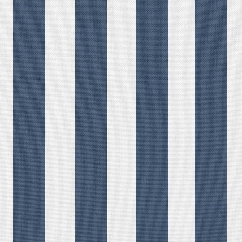 Outdoor Pillows 2 pcs Stripe Print Navy
