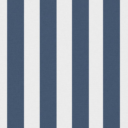 Outdoor Pillows 2 pcs Stripe Print Navy