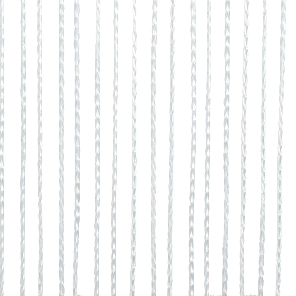 String Curtains 2 pcs--White