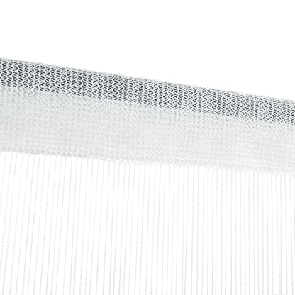 String Curtains 2 pcs--White