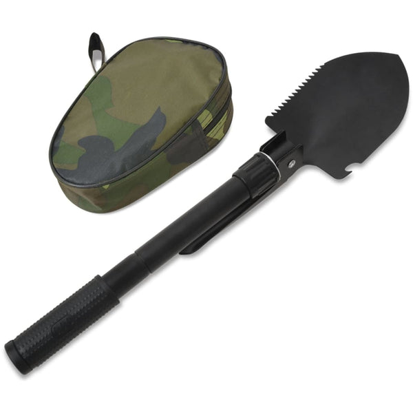  Folding Shovel Carbon Steel Black