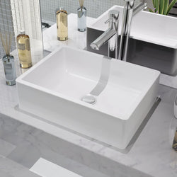 Basin Ceramic White