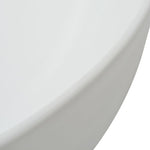 Basin Triangle Ceramic White