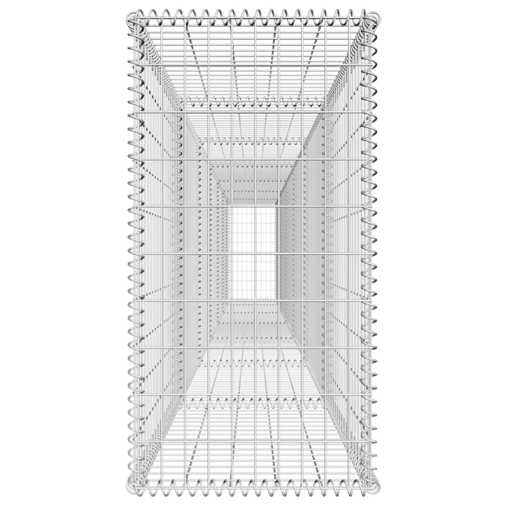 Gabion Wall with Cover Galvanised Steel S