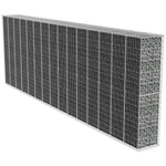 Gabion Wall with Cover Galvanised Steel M