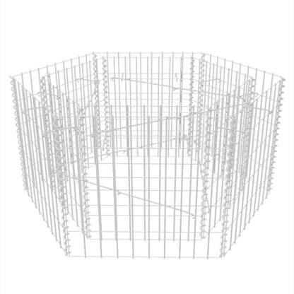 Hexagonal Gabion Planter  S