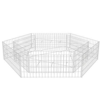 Hexagonal Gabion Planter XXL