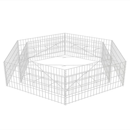 Hexagonal Gabion Planter XXL
