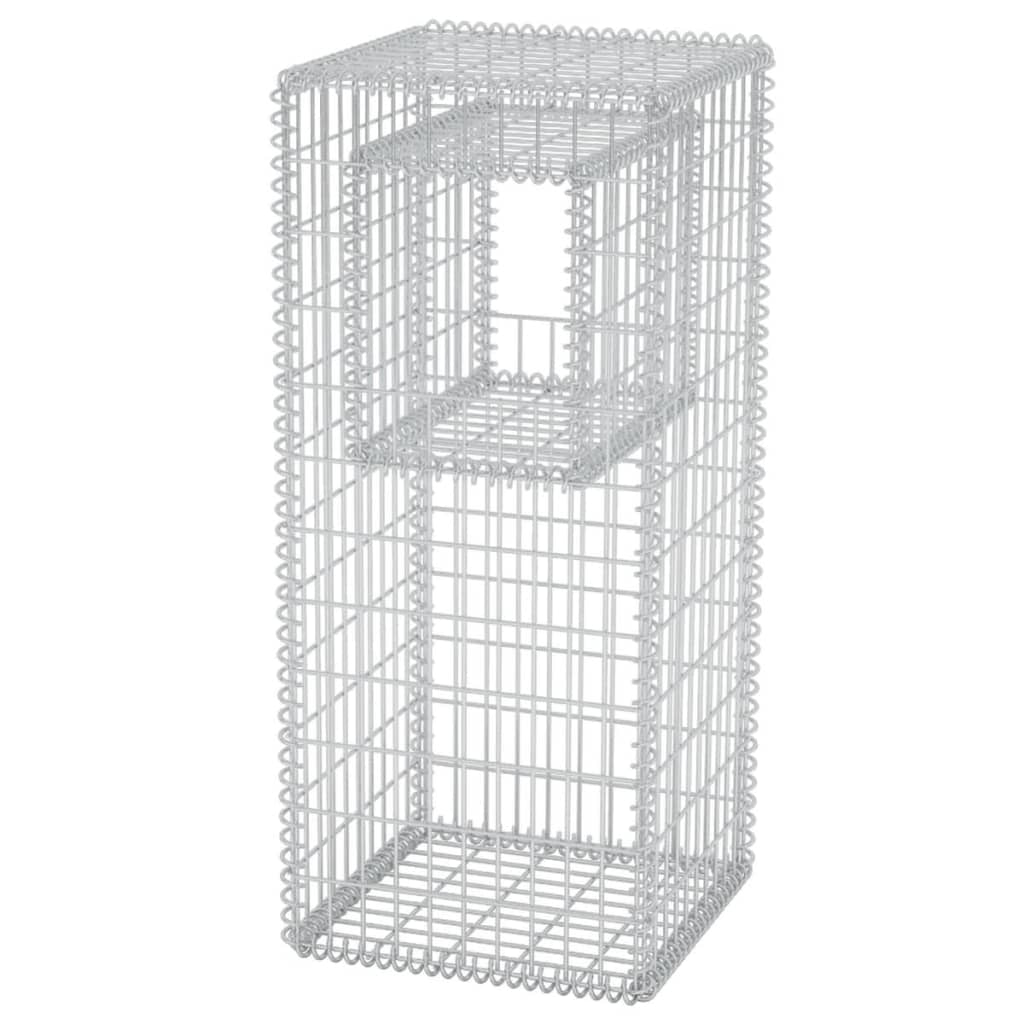 Gabion Basket Post/Planter Steel - 50×50×120cm