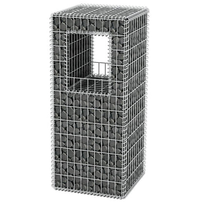 Gabion Basket Post/Planter Steel - 50×50×120cm