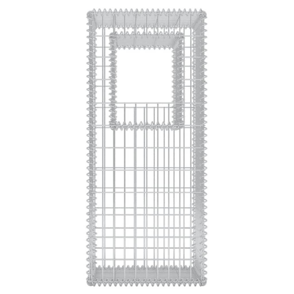 Gabion Basket Post/Planter Steel - 50×50×120cm
