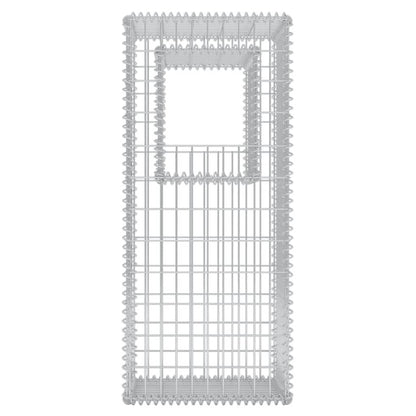 Gabion Basket Post/Planter Steel - 50×50×120cm