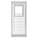 Gabion Basket Posts/Planters 2 pcs Steel