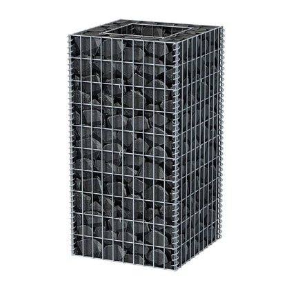 Gabion Planter Steel  "Silver"