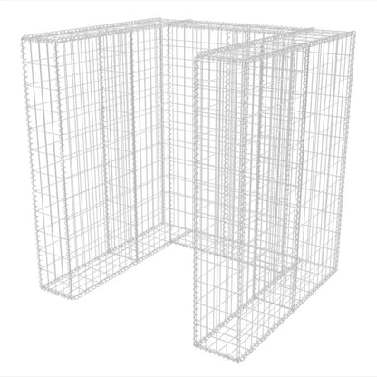 Gabion Single Wheelie Bin Surround Steel S