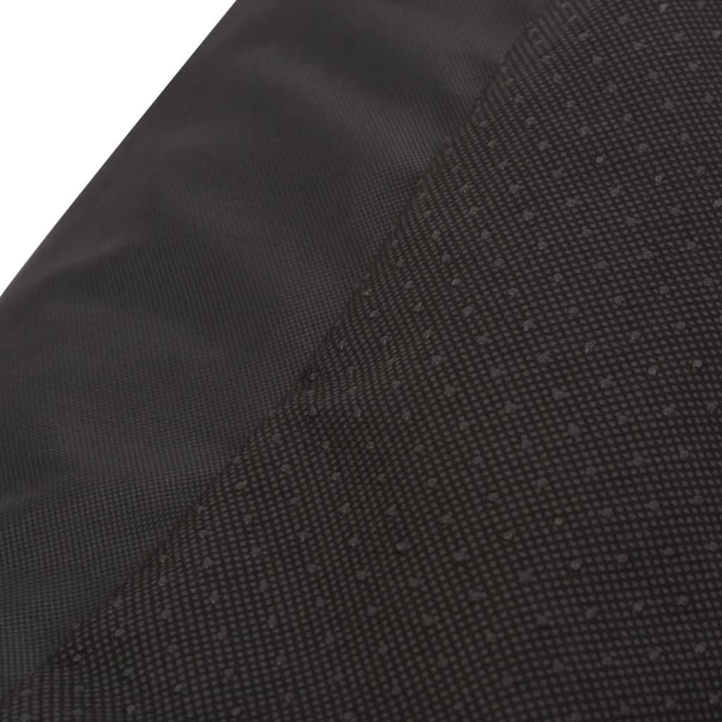 Dog Bed with Padded Cushion Size XL Black