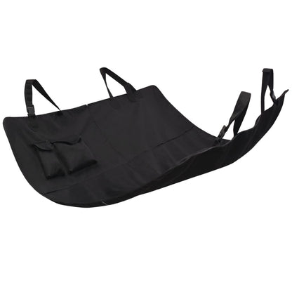 Pet Rear Car Seat Cover Black