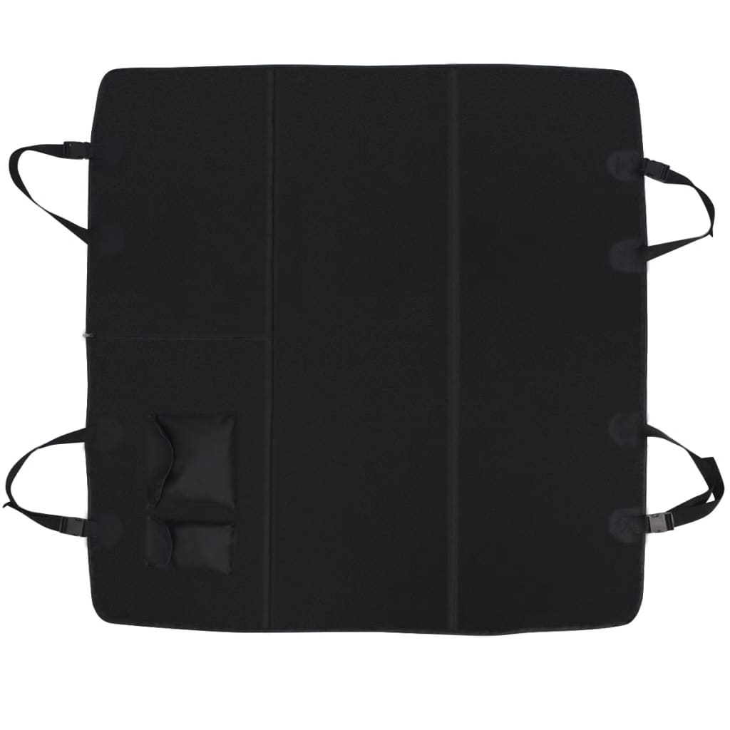 Pet Rear Car Seat Cover Black