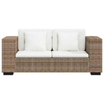 Seven Piece 2-Seater Sofa Set Real Rattan